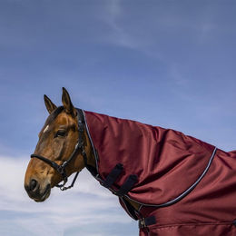 Equithème Tyrex Aisance Halsdecke für Pferde 1200D Blau – Bild 1 von 2