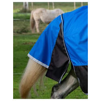 Produktbild von Equithème Tyrex Aisance Pferdedecke 1200D Blau Schwarz