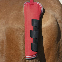 Equithème Tyrex Aisance Schweifschoner aus Polyester in Blau oder Rot – Bild 1 von 2