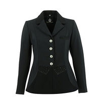 Produktbild von Equithème Unisex Shadbelly Dressurjacke aus Nylon in Schwarz Größe 40