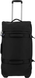 Produktbild von Equithème Urban Reisetasche mit Griffen wasserabweisend Schwarz 70x38x24cm
