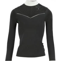 Produktbild von Equithème Valencia Reitshirt Damen Turnier-Polo mit langen Ärmeln aus Polyester XS
