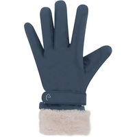 Produktbild von Equithème Valois Reithandschuhe für Damen und Herren aus Polyester wasserabweisend Winter Blau Größe S