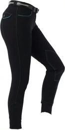Produktbild von Equithème Verona Reithose aus Baumwolle Schwarz Unisex