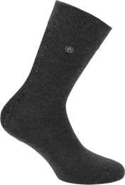 Produktbild von Equithème Victoire Reitsocken Unisex Schwarz Grau Größe 34/36