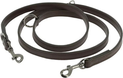 Produktbild von Equithème Vortex Schleppleine aus Kunstleder für Hunde 200 cm