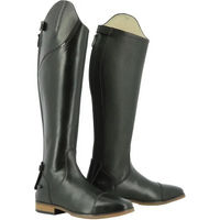 Produktbild von Equithème Wavy Dressurreitstiefel aus Leder für Unisex in Schwarz XS