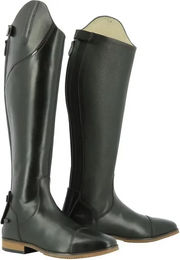 Produktbild von Equithème Wavy Dressurreitstiefel aus Leder Schwarz Unisex XS