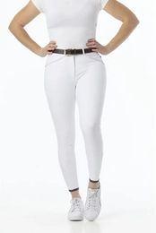 Produktbild von Equithème Yolande Reitturnier-Hose Mid Grip Unisex Weiß Größe 44