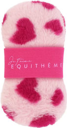 Produktbild von Equithème Zweischichtiger Reit-Schwamm Je t'aime Rosa aus Polyester
