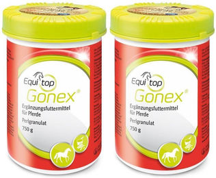 Produktbild von Equitop Gonex Gelenk-Supplement Granulat für Pferde aller Altersstufen 1500g