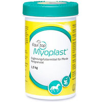 Produktbild von Equitop Myoplast Granulat Nahrungsergänzung für den Muskelaufbau bei Pferden 1500g