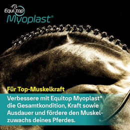 EQUITOP Myoplast Muskelaufbau Granulat für Pferde 1,5 kg – Bild 1 von 7