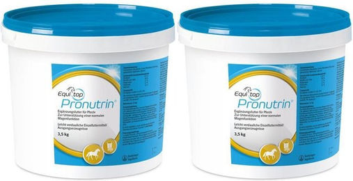 Equitop Pronutrin Ergänzungsfutter Pulver für Pferde zur Unterstützung von Magen und Darm für alle Altersstufen 7000g – Bild 1 von 4