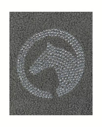 EQUIVA Abschwitzdecke Antares Fleece Grau 155cm – Bild 1 von 2