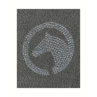 Produktbild von EQUIVA Abschwitzdecke Antares Fleece Grau 155cm