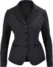 EQUIVA Damen Turnierjacket Wiesbaden Reitsakko wasserabweisend Schwarz Größe 36 – Bild 1 von 6