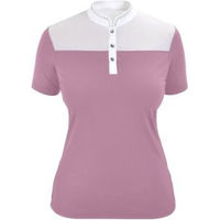 Produktbild von EQUIVA Damen Turniershirt Vienna Reitshirt Rosa Größe 42 aus Polyester