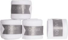 EQUIVA Fleecebandagen Sarin Gamaschen für Pferde Weiß 4er Set – Bild 1 von 2