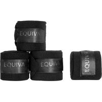 Produktbild von Equiva Fleecebandagen Schwarz