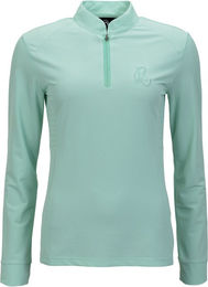 Equiva Funktions-Longsleeve Nashville Reitshirt für Damen in Grün – Bild 1 von 3
