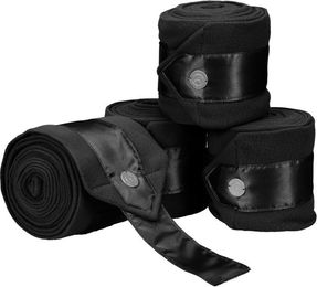 EQUIVA Gamaschen aus Fleece für Warmblut in Schwarz – Bild 1 von 2