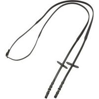 Produktbild von EQUIVA Gummizügel schmal für Warmblut in Schwarz