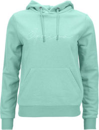 Produktbild von Equiva Hoodie New York für Damen aus Baumwolle Grün Größe M