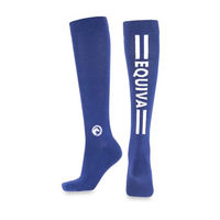 Produktbild von Equiva Kniestrümpfe Wega Unisex Blau aus Baumwolle Größe 39