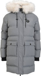 Equiva Parkajacke Maastricht für Damen in Grau mit synthetischen Daunen und wasserdichtem Material – Bild 1 von 4