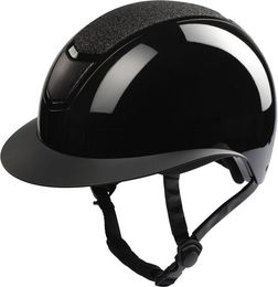 EQUIVA Reithelm Atlanta für Damen in Schwarz aus Kunststoff Größe 53-55cm – Bild 1 von 3