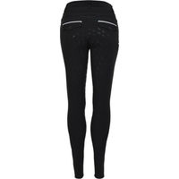 Produktbild von EQUIVA Reithose Orlando Full Grip für Damen in Schwarz aus Nylon