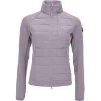 Produktbild von EQUIVA Reitjacke Clifton Hybrid-Jacke für Damen in Lila und Grau aus Polyester wasserabweisend Größe M