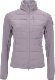 EQUIVA Reitjacke Clifton Hybrid-Jacke für Damen in Lila und Grau aus Polyester wasserabweisend Größe XS – Bild 1 von 5