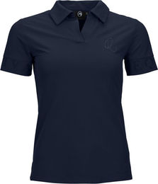 Equiva Reitshirt Clermont für Damen in Blau aus Polyester Größe L – Bild 1 von 4