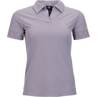 Produktbild von Equiva Reitshirt Clermont für Damen in Lila Größe M aus Polyester