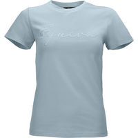 Produktbild von EQUIVA Reitshirt für Damen aus Baumwolle Blau XS