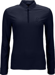 Equiva Reitshirt Nashville Funktions-Longsleeve für Damen in Blau Größe M – Bild 1 von 4