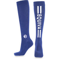 Produktbild von Equiva Reitsocken Unisex aus Baumwolle Blau Größe 43-46