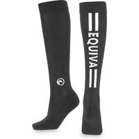 Produktbild von Equiva Reitsocken Unisex aus Baumwolle Grau Schwarz Größe 39-42