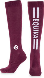 Produktbild von Equiva Reitsocken Unisex aus Baumwolle Rot Größe 35-38