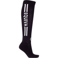 Produktbild von Equiva Reitsocken Unisex aus Baumwolle Schwarz Größe 39-42