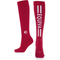 Produktbild von Equiva Reitstrümpfe Kniestrümpfe Unisex Rot Baumwolle Größe 39-42