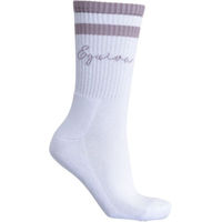 Produktbild von EQUIVA Tennissocken Shelby für Damen aus Baumwolle Lila Weiß Größe 39-42