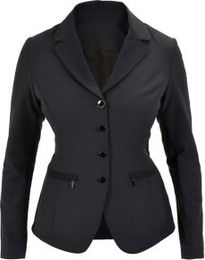 EQUIVA Turnierjacket Wiesbaden Damen Schwarz Wasserabweisend Nylon Größe 34 – Bild 1 von 6