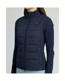 EQUIVA Weste Aspen für Damen Blau Polyester wasserabweisend Größe XS – Bild 1 von 2