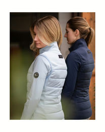 Produktbild von EQUIVA Weste Aspen für Damen in Blau aus Polyester wasserabweisend Größe M