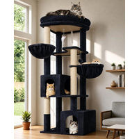 Produktbild von Equivera Katzenbaum mit 2 Katzenhäusern und 2 Körbchen in 163 cm Höhe