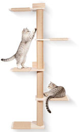 Equivera Katzenbaum Wandmontage Platzsparende Kletteranlage für Katzen – Bild 1 von 1