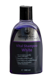 Produktbild von equiXTREME Vital Shampoo White zur Fellpflege für Pferde